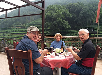 Lunch in the Tea Village
